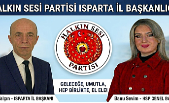 Halkın Sesi Partisi Isparta İl Teşkilatı Kuruldu: "Halkın Sesi Olmaya Geldik"